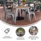 Flash Furniture 30x60 Table Brown Umbrella Top/Silver Steel Frame JJ-T146120-BRSL-GG - alternate 5